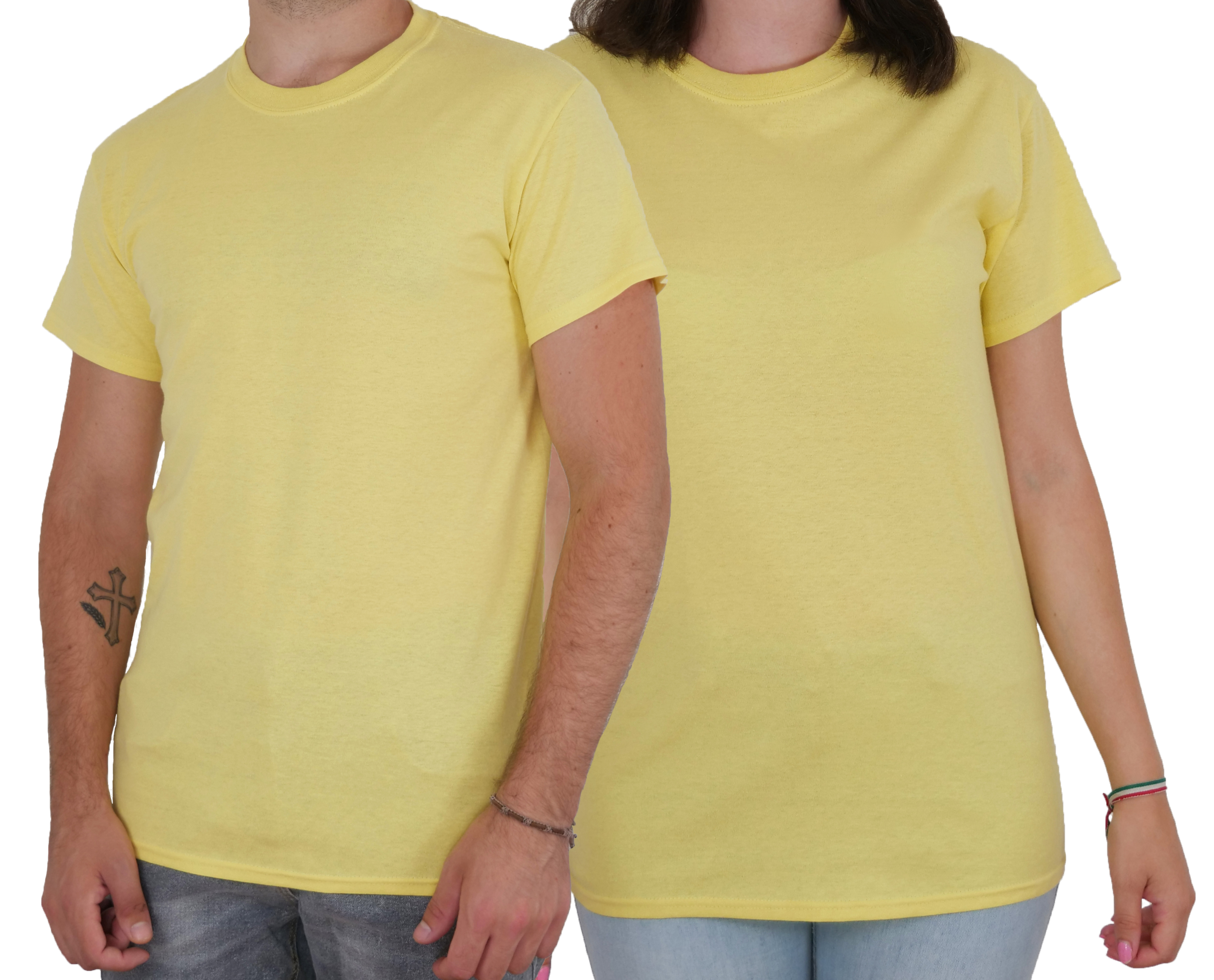 Unisex Regular T-Shirt in Gelb