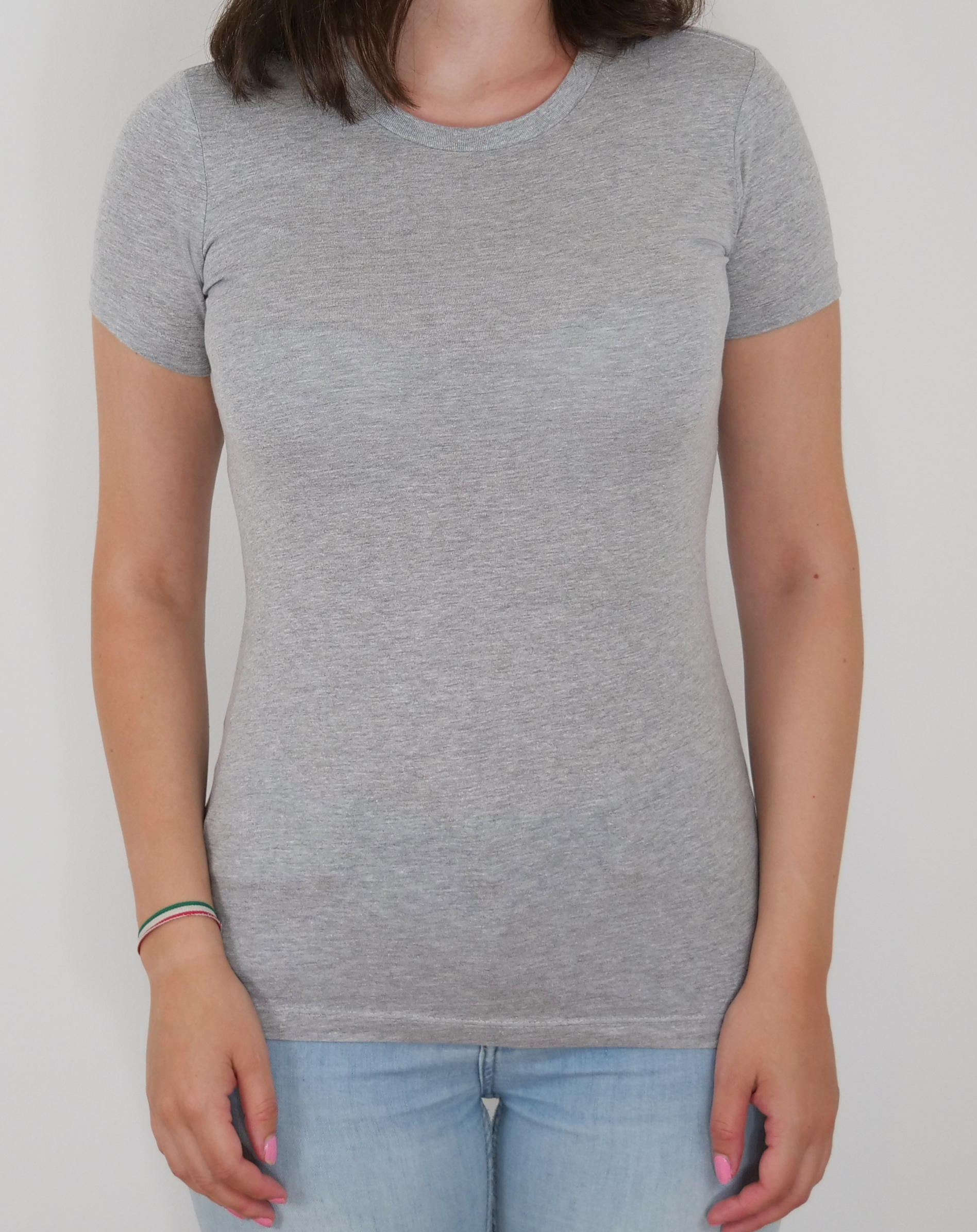 Slim Fit T-Shirt in Grau