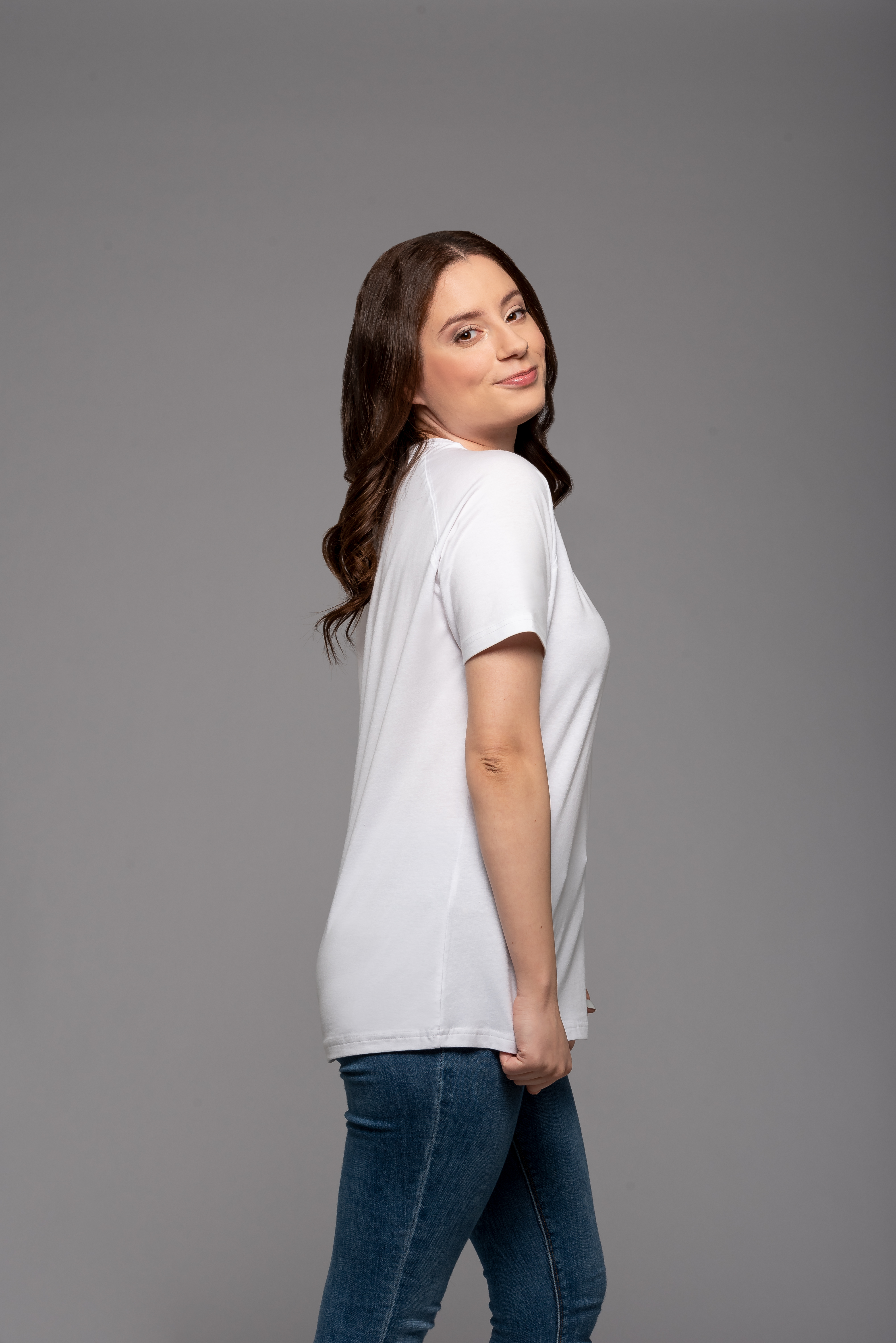 Raglan T-Shirt in Weiß