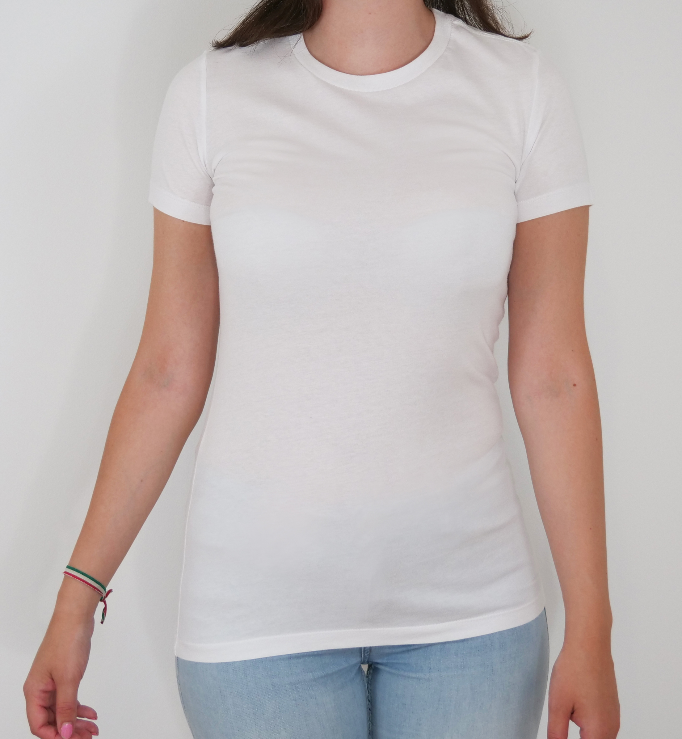 Slim Fit T-Shirt in Weiß
