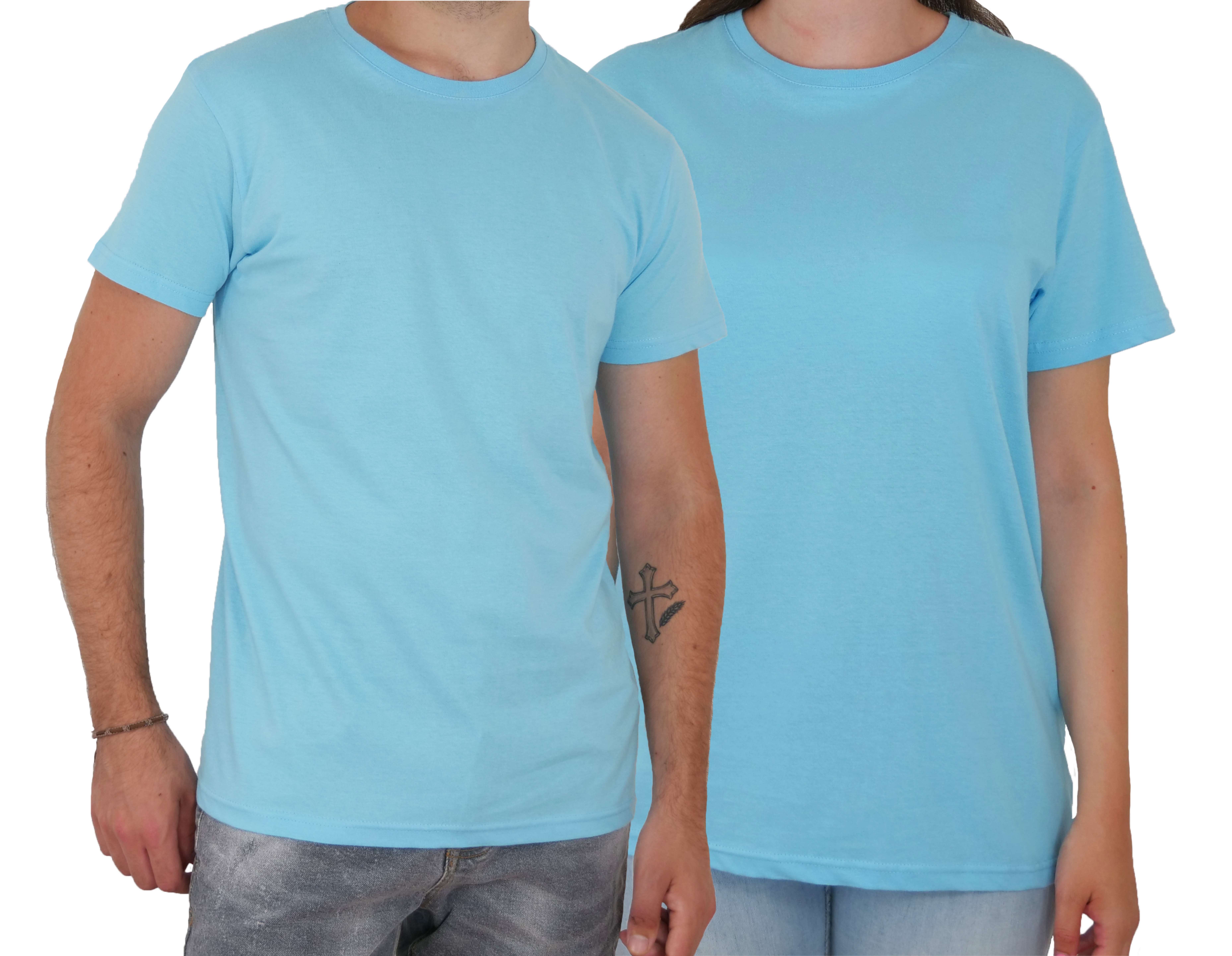 Unisex Regular T-Shirt in Türkis